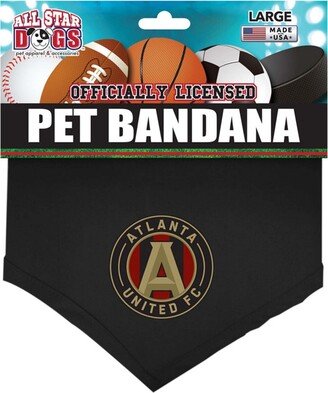 All Star Dogs Black Atlanta United Fc Pet Bandana