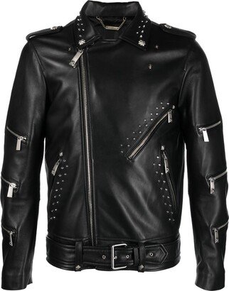 Studded Leather Jacket