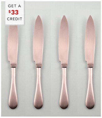 Set Of 4 American Steak Knives With $33 Credit-AB