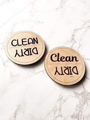 Clean Dirty Dishwasher Magnet, Magnet Dirty, Sign