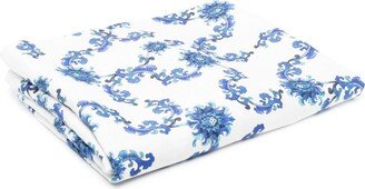 Fiori Oriente linen tablecloth