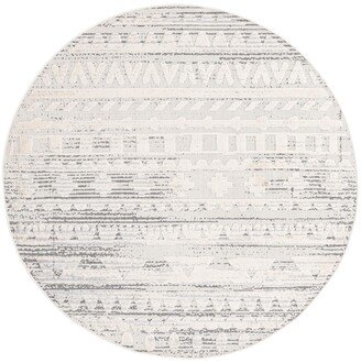 Bayshore Home Guthrie Gut-05 7' x 7' Round Area Rug - Beige, Sand