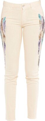 Denim Pants Beige-AA