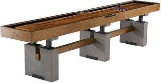 Clyborne 12' Shuffleboard Table - Brown