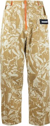 Camouflage Printed Cargo Pants