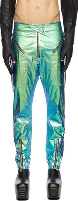 Green Easy Strobe Cargo Pants