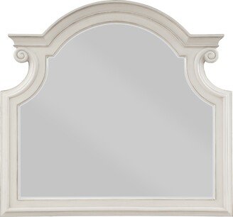 ACME Florian Mirror in Antique White - Antique White