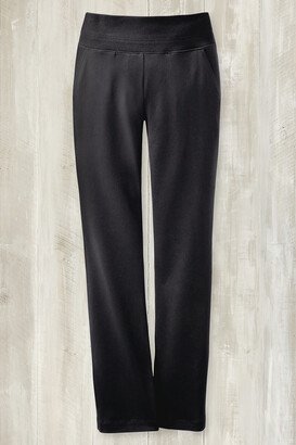 Women's Relax & Rewind Straight-Leg Pants - Black - PS - Petite Size