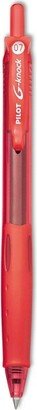 Pilot G-Knock BeGreen Retractable Gel Ink Pen Red Ink .7mm Dozen 31508