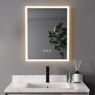 AESOME Touch Sensor LED Illuminated Bathroom Mirror Anti-fog - 20 x 16