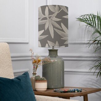 Voyage Maison Elspeth Grey Table Lamp with Silverwood Shade Silverwood Frost Grey