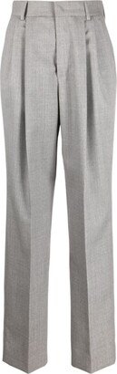 ARMARIUM High-Waist Straight-Leg Trousers