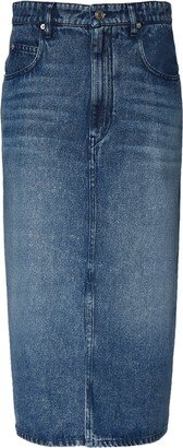 MARANT ETOILE Tilauria Lyocell Midi Skirt