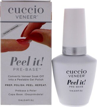 Veneer Peel It Pre-Base by Cuccio Pro for Women - 0.44 oz Nail Remover