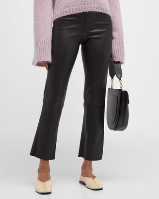 Florentina Flared Leather Pants