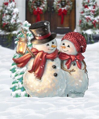 by Dona Gelsinger Snow Much in Love Outdoor Decor