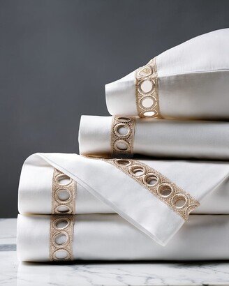 Celine Champagne King Sheet Set