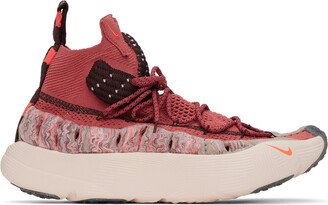 Red ISPA Sense Flyknit Sneakers