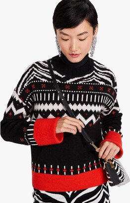 Zebra Fair Isle Sweater