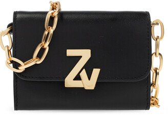 Wallet With Chain - Black-AD