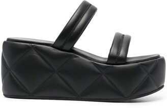 Platform Double-Strap Sandals