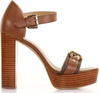 Rory Logo Platform Sandals