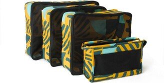 WNDR LN 4pc Printed Packing Cube Set