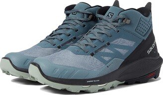 Outpulse Mid GTX (Stormy Weather/Black/Wrought Iron) Women's Shoes