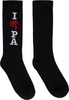 Black 'I Love PA' Socks