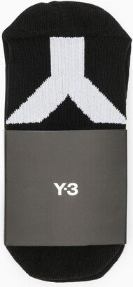 adidas Y-3 Black cotton sports socks