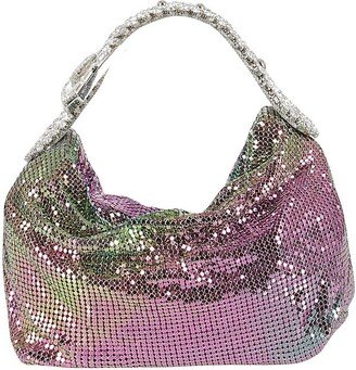 Jill Mesh Embellished Tote Bag