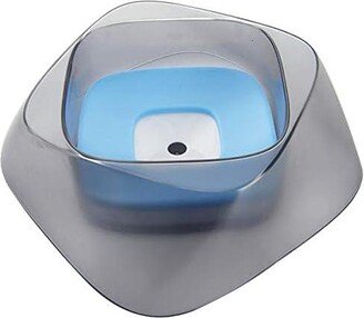 'Hydritate' Anti-Puddle Cat and Dog Drinking Water Bowl Blue