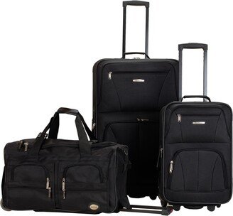 3-Pc. Softside Luggage Set