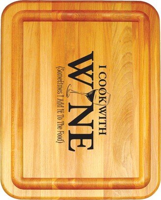 Cook With Wine Branded Board