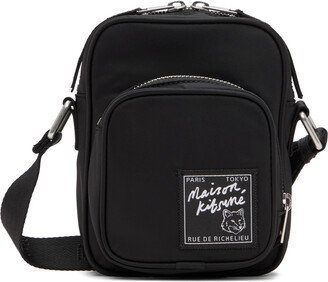Black Nylon Crossbody Bag-AA