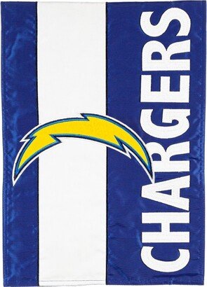 NFL LA Chargers Garden Applique Flag 12.5 x 18 Inches Indoor Outdoor Decor