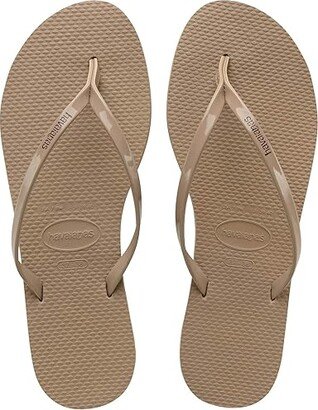 You Metallic Flip Flop Sandal (Rose Gold) Women's Sandals