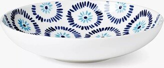 Floral Way Low Serving Bowl