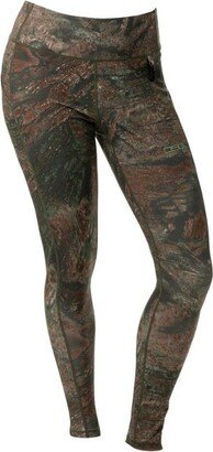 DSG Outerwear Fihing Legging, UPF 30+ in River Bend Realtree Apect Camo, Size: X-Small