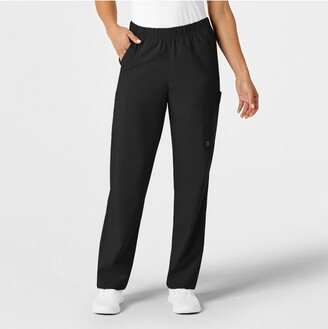 Multi-Cargo Scrub Pant, Black, 2X Short