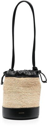 Two-Tone Bucket Bag-AA