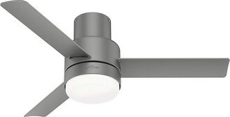 Hunter Fans Gilmour Outdoor Flushmount Ceiling Fan with Light