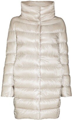 Ultralight quilted coat