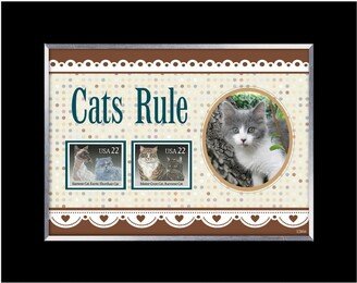 American Coin Treasures Cats Rule Photo Frame