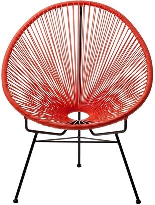 Acapulco Patio Woven Cord Chair Red