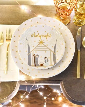 Neutral Nativity Salad Plate