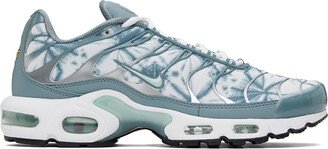 White & Blue Air Max Plus Sneakers