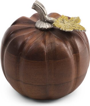 5in Wooden Pumpkin