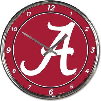 WinCraft Alabama Crimson Tide Chrome Wall Clock