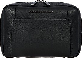 Roadster Leather Washbag-AA